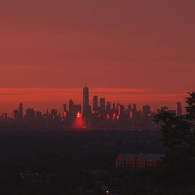 Red Sky Sunrise